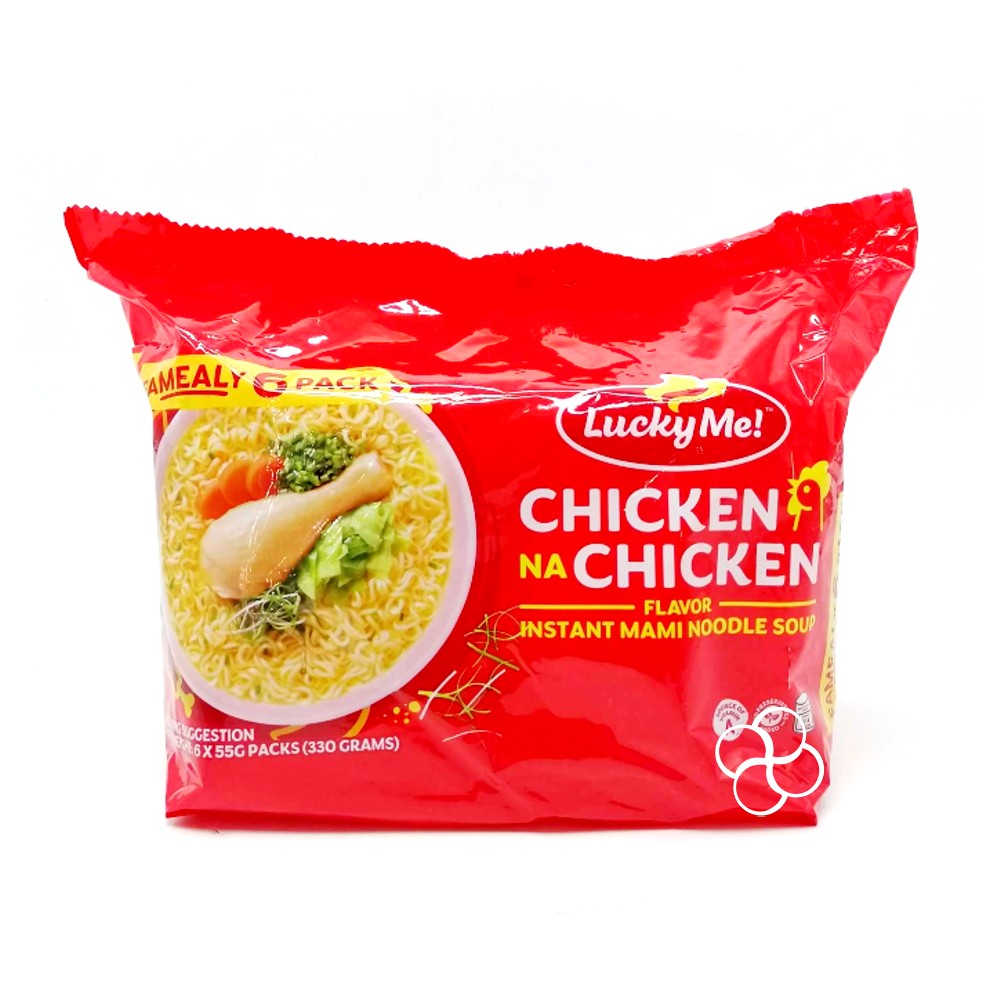 LUCKY ME CHICKEN NA CHICKEN INSTANT MAMI 6 PACK 330G