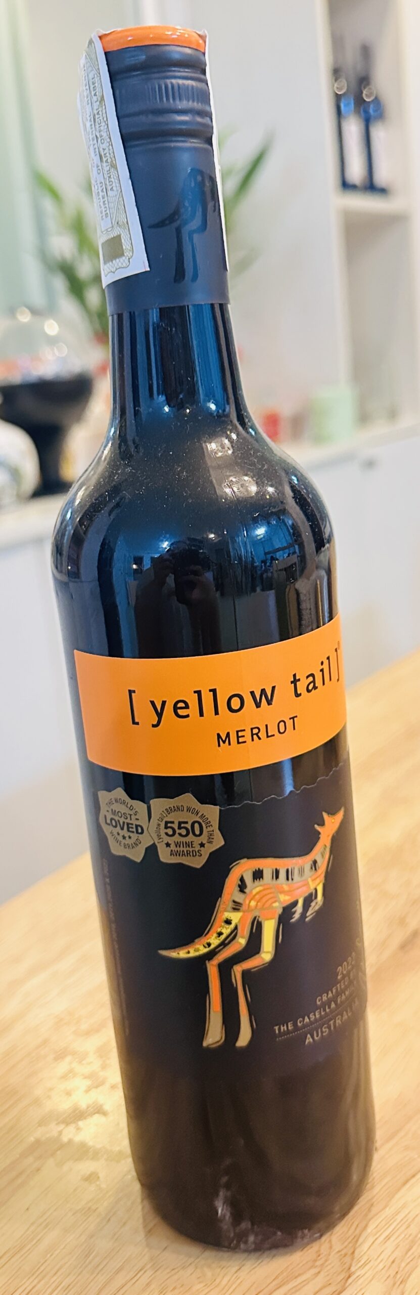 Yellow Tail Merlot Red Wine 750ml