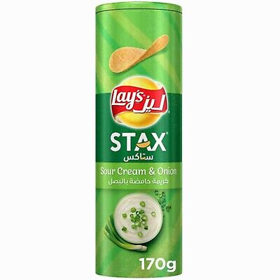 LAY'S STAX SOUR CREAM & ONION