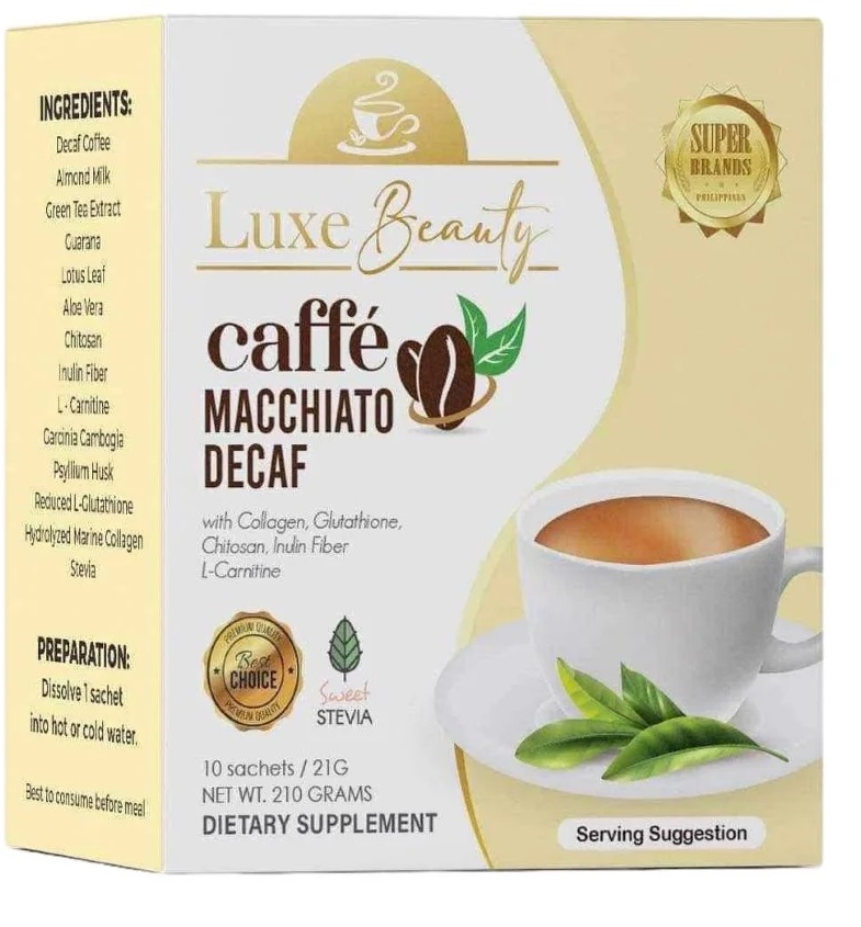 Luxe Beauty Caffe Macchiato Decaf