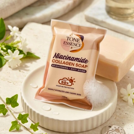 Tone Essence Niacinamide Collagen Bar Soap
