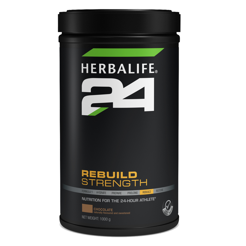 Herbalife 24 Rebuild Strength Chocolate Net Weight 1000 g Canister