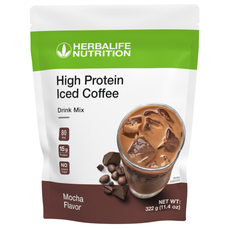 High Protein Iced Coffee – Mocha